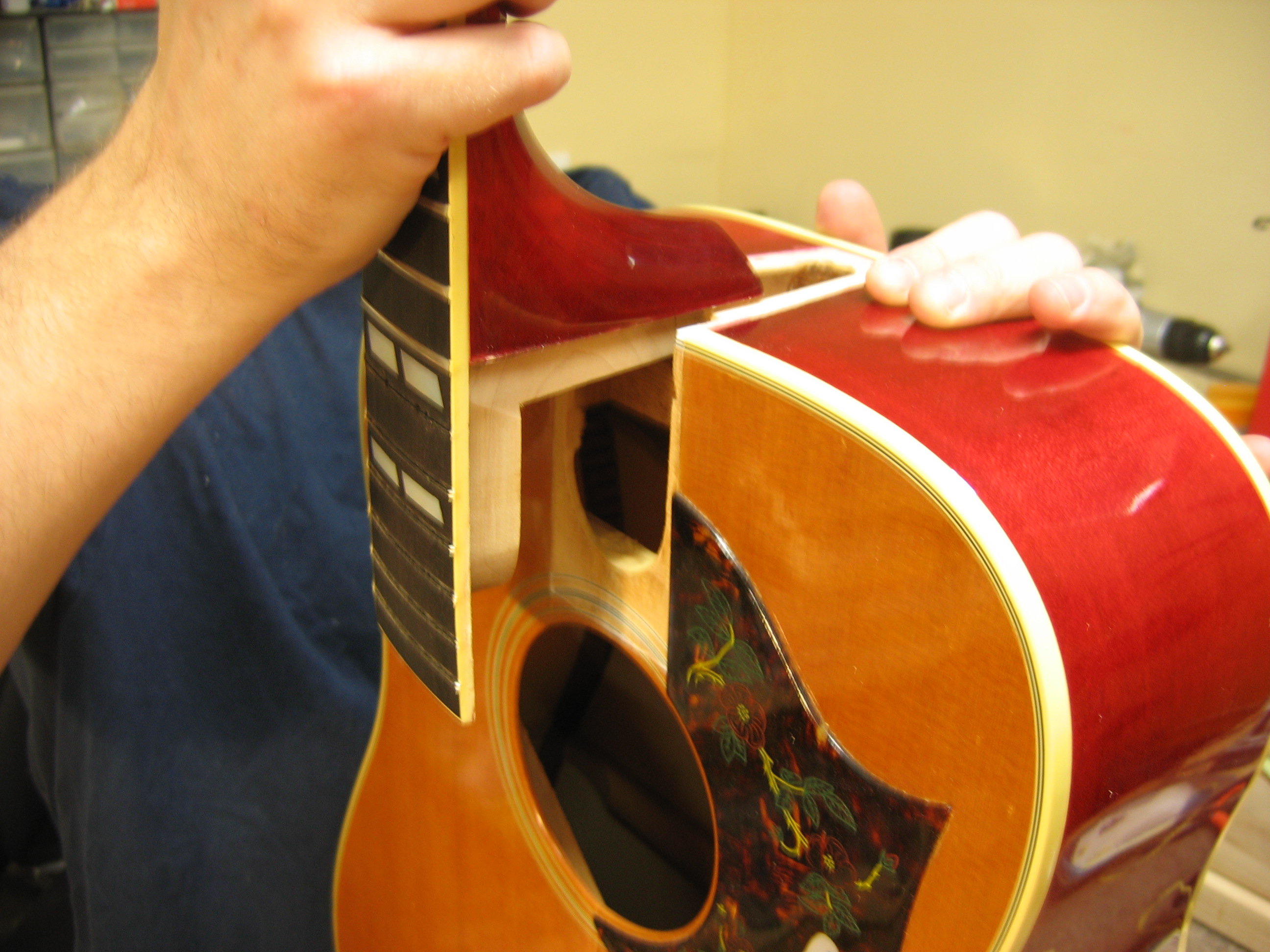 Modsige Traktat Mig selv Vintage Gibson Dove – Neck Reset | Chicago Fret Works - Guitar Repair