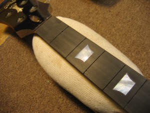 Fretboard replacement / inlay