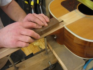 Fretboard replacement / inlay