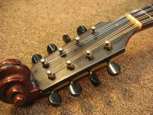 Lyon & Healy Mandolin - Headstock Repair