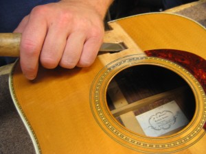 Mossman Acoustic Guitar Repair - Neck Reset and Refret