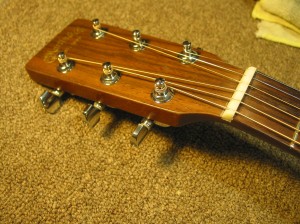 Martin Headstock Repair