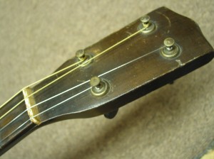 Regal Tenor Resophonic Guitar Repair