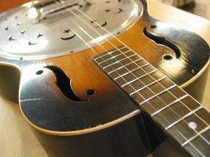 Regal Tenor Resophonic Guitar Repair