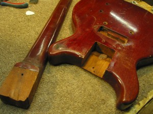 Vintage Gibson Les Paul Jr. Restoration