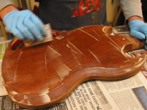 Custom Guitar Refinishing - Gibson SG