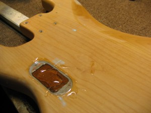 Custom Guitar Refinishing - Fender Precision Bass