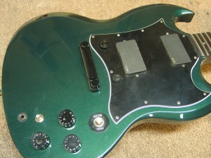 Custom Guitar Refinishing - Gibson SG