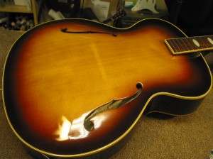 Vintage Epiphone Devon Restoration