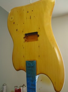 Vintage Guild Jetstar Bass - Refin and Restoration