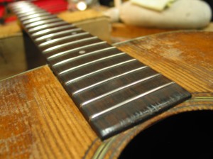 Vintage Martin Neck Reset & Refret