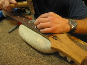 PRS Headstock Rebuild and Refret