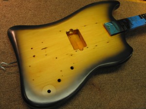 Vintage Guild Jetstar Bass - Refin and Restoration