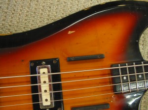 Vintage Guild Jetstar Bass - Refin and Restoration 