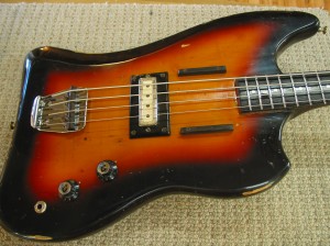 Vintage Guild Jetstar Bass - Refin and Restoration