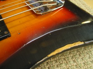 Vintage Guild Jetstar Bass - Refinish and Restoration