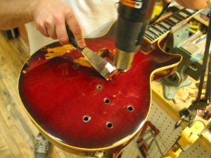Gibson Les Paul Deluxe Goldtop Refin