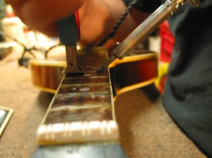 Vintage Gibson Mandolin Refret