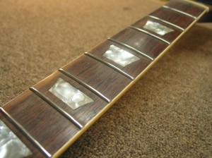 Vintage Gibson Les Paul Headstock Repair