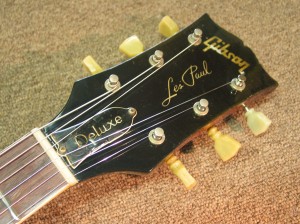 Vintage Gibson Les Paul Headstock Repair