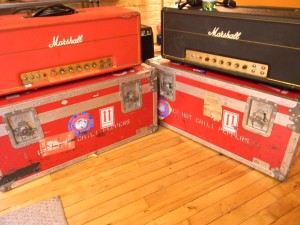 Red Hot Chili Peppers' Marshall Major Amps