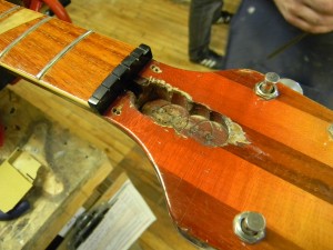 Vintage Rickenbacker Truss Rod Repair