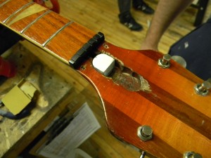 Vintage Rickenbacker Truss Rod Repair