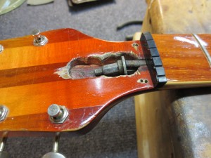 Vintage Rickenbacker Truss Rod Repair