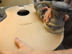 Taylor Acoustic Top Restoration