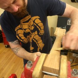 Making A Neck For National Guitar