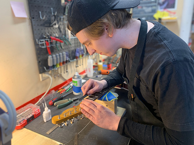 Micah Strobel Chicago Fret Works Micah Strobel Chicago Fret Works